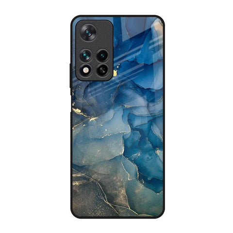 Blue Cool Marble Glossy Case for Redmi Note 11 Pro 5G