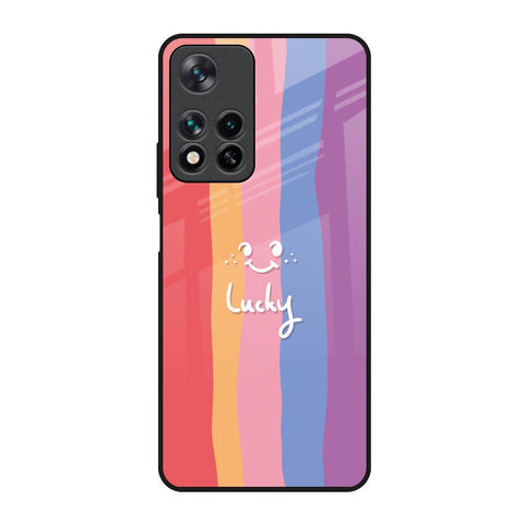 Lucky Abstract Glossy Case for Redmi Note 11 Pro 5G
