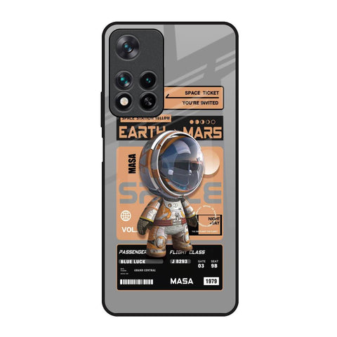 Space Ticket Glossy Case for Redmi Note 11 Pro 5G