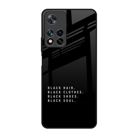 Black Soul Glossy Case for Redmi Note 11 Pro 5G