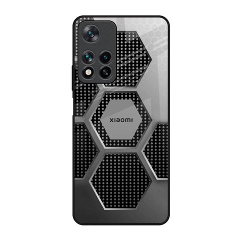 Hexagon Style Glossy Case For Redmi Note 11 Pro 5G