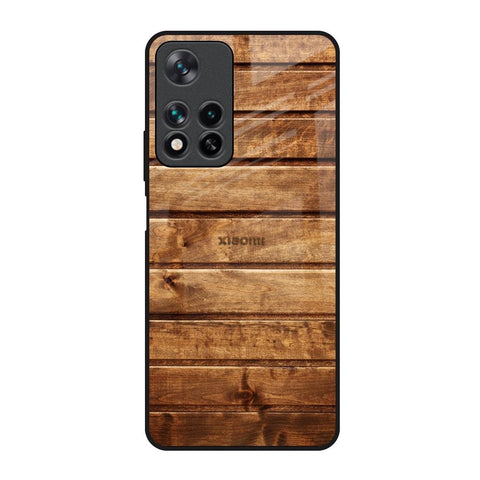Wooden Planks Glossy Case for Redmi Note 11 Pro 5G