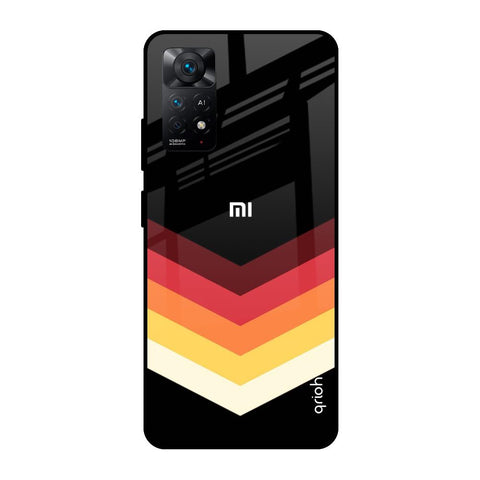 Abstract Arrow Pattern Glossy Case For Redmi Note 11 Pro 5G