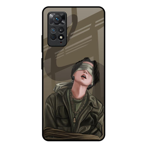 Blind Fold Glossy Case for Redmi Note 11 Pro Plus 5G