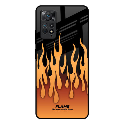 Fire Flame Glossy Case for Redmi Note 11 Pro Plus 5G