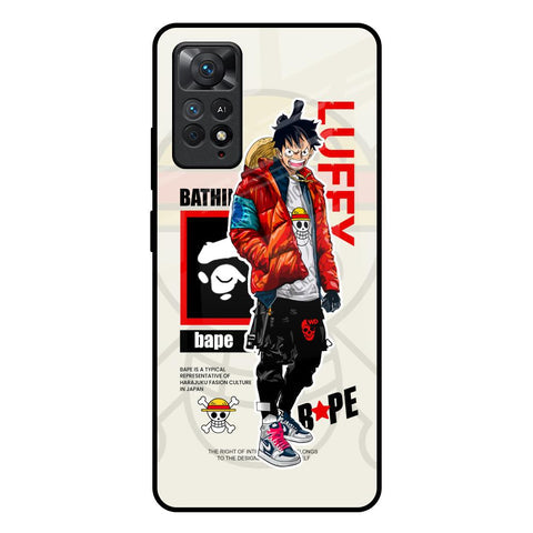 Bape Luffy Glossy Case for Redmi Note 11 Pro Plus 5G