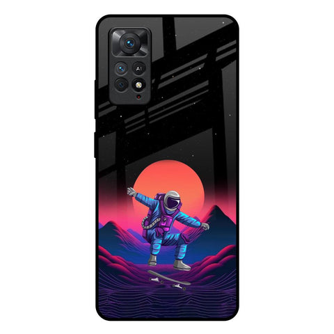 Retro Astronaut Glossy Case for Redmi Note 11 Pro Plus 5G