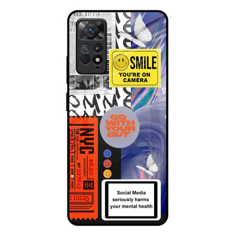 Smile for Camera Glossy Case for Redmi Note 11 Pro Plus 5G
