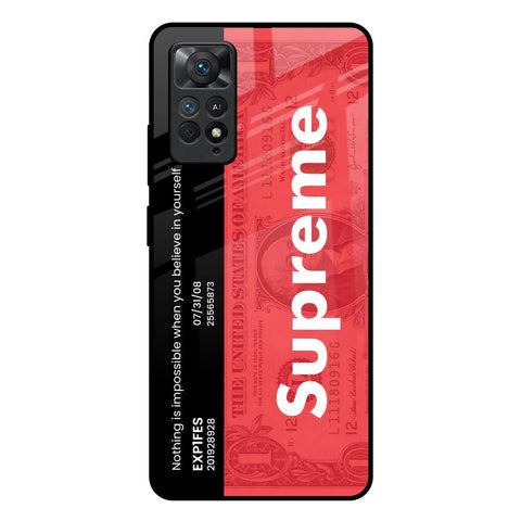 Supreme Ticket Glossy Case for Redmi Note 11 Pro Plus 5G