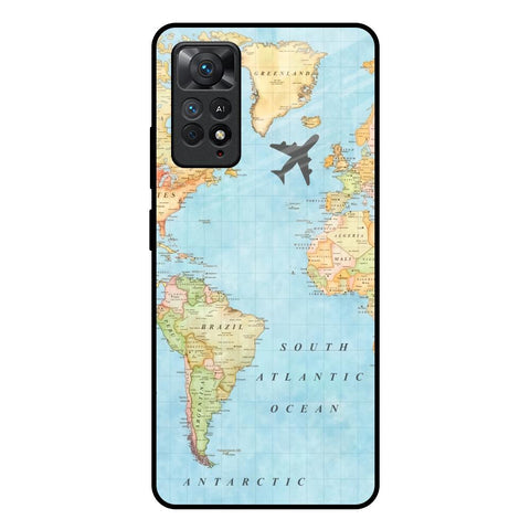 Travel Map Glossy Case for Redmi Note 11 Pro Plus 5G