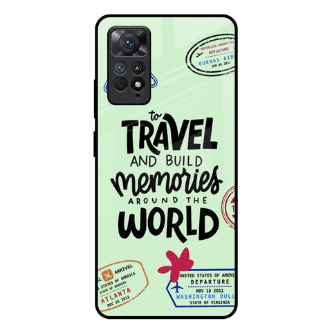 Travel Stamps Glossy Case for Redmi Note 11 Pro Plus 5G