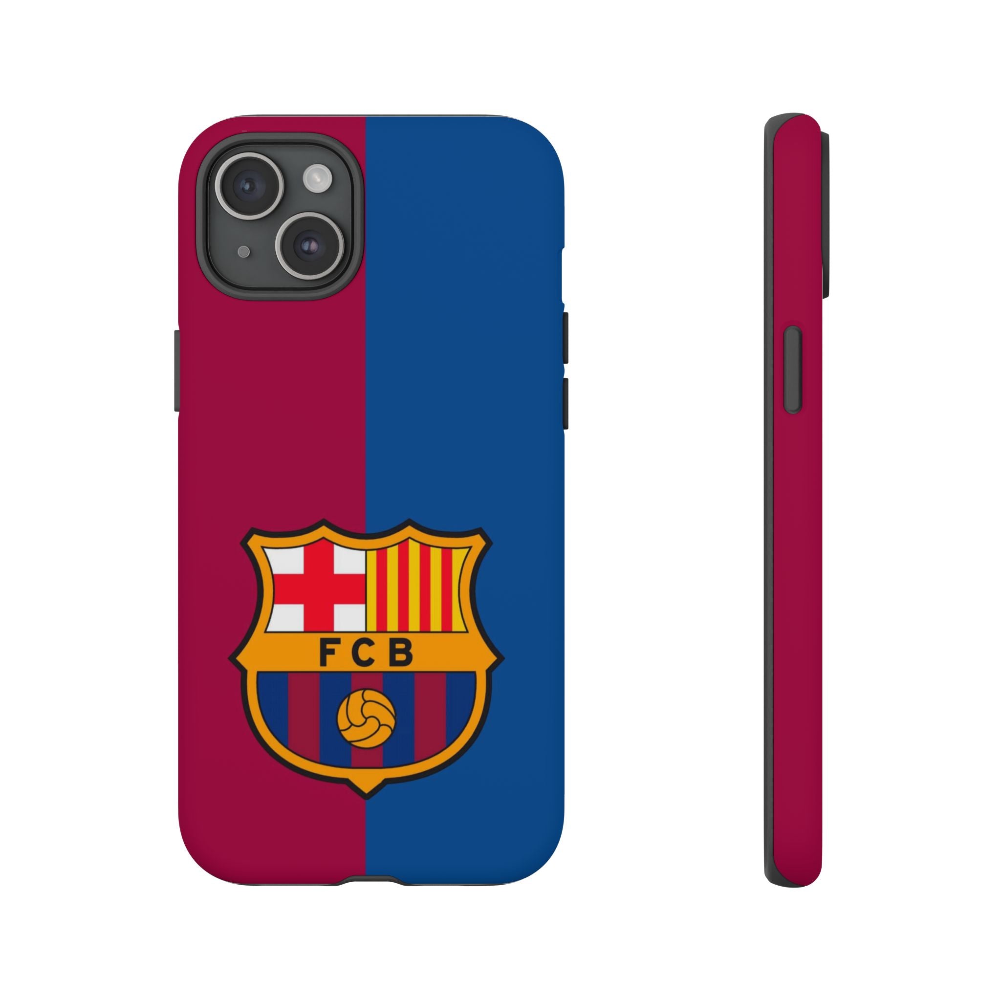 Dual Tone Crest Premium Tough Shining Phone Case (Double Layer) Available For All iPhone Models