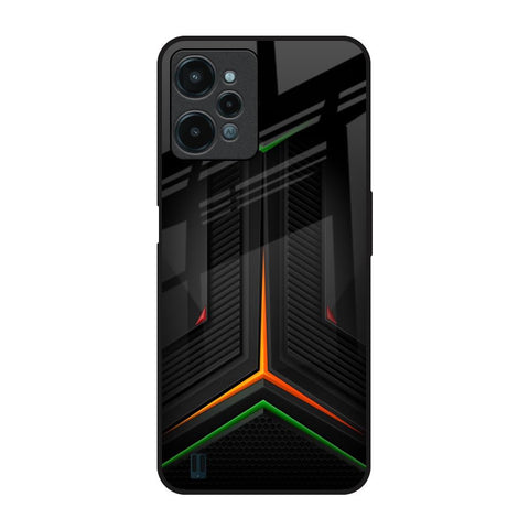 Modern Ultra Chevron Glossy Case for Realme C31