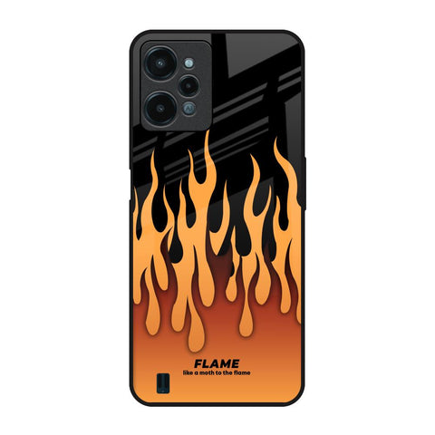 Fire Flame Glossy Case for Realme C31