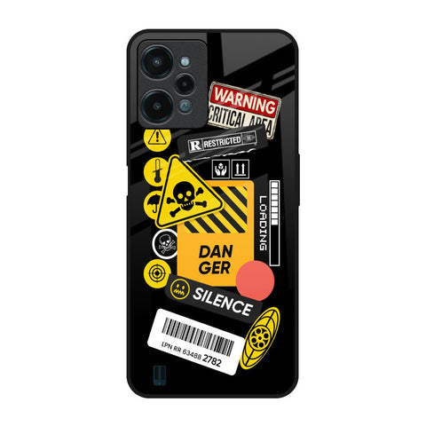 Danger Signs Glossy Case for Realme C31