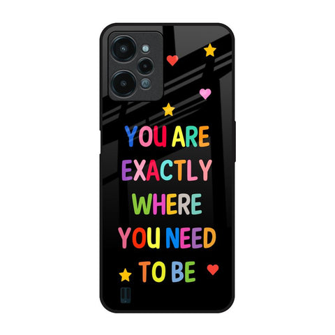 Magical Words Glossy Case for Realme C31