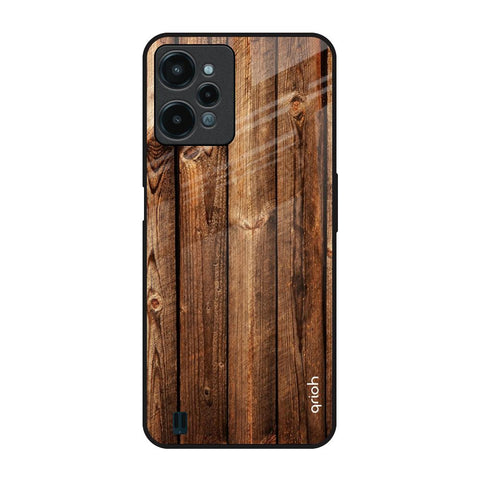 Timber Printed Glossy Case for Realme C31