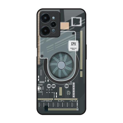 Motherboard Circuit Glossy Case for Realme C31