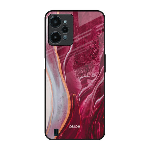 Crimson Ruby Glossy Case for Realme C31