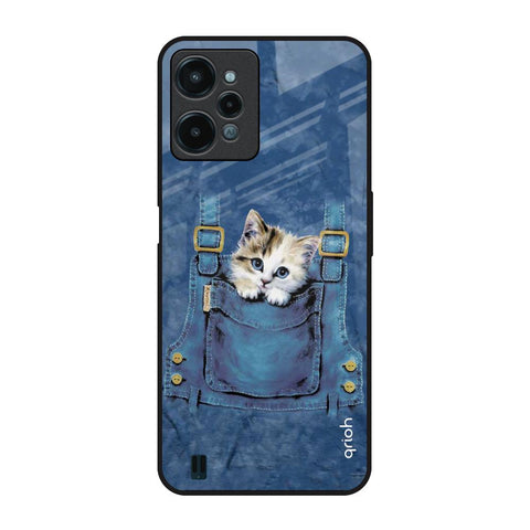 Kitty In Pocket Glossy Case For Realme C31