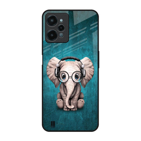 Adorable Baby Elephant Glossy Case For Realme C31