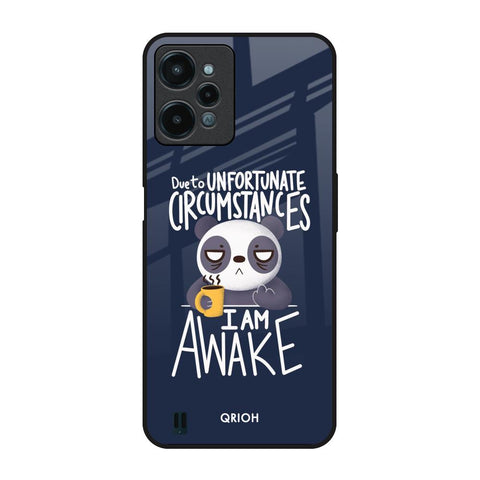 Struggling Panda Glossy Case for Realme C31