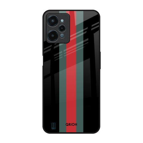 Vertical Stripes Glossy Case for Realme C31