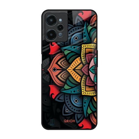 Retro Gorgeous Flower Glossy Case for Realme C31
