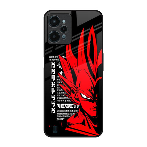 Red Vegeta Glossy Case for Realme C31