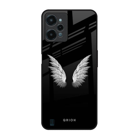 White Angel Wings Glossy Case for Realme C31