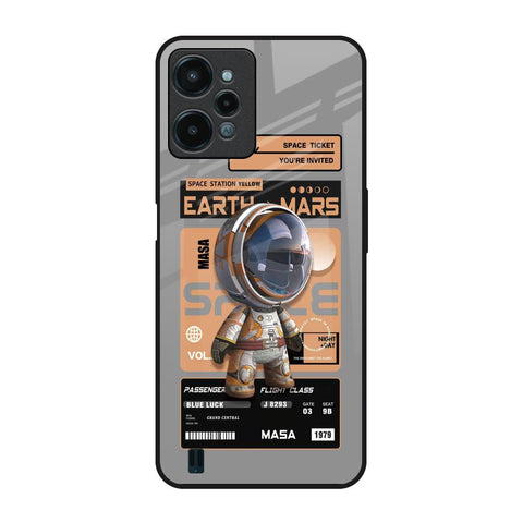 Space Ticket Glossy Case for Realme C31