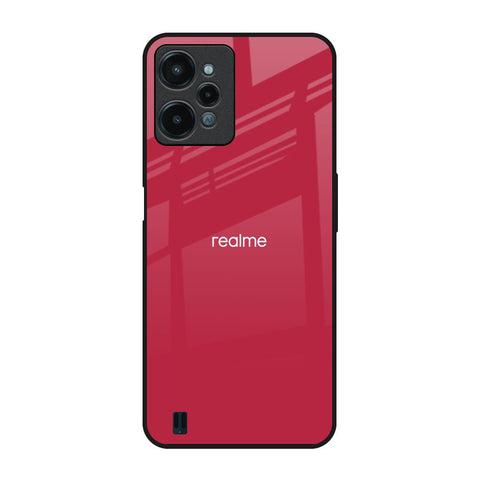 Solo Maroon Glossy case for Realme C31
