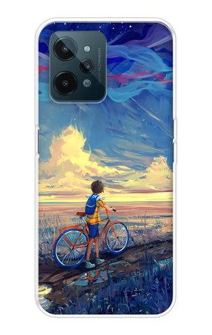 Riding Bicycle to Dreamland Soft Cover for Realme C31