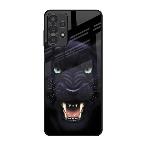 Angry Black Leopard Glossy Case for Samsung Galaxy A13