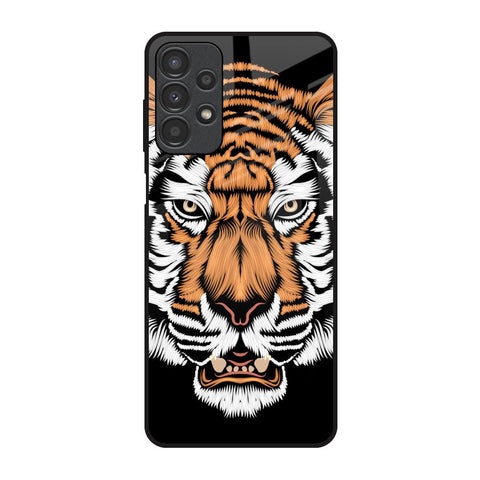 Angry Tiger Glossy Case For Samsung Galaxy A13