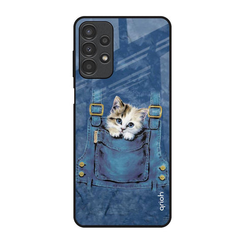Kitty In Pocket Glossy Case For Samsung Galaxy A13