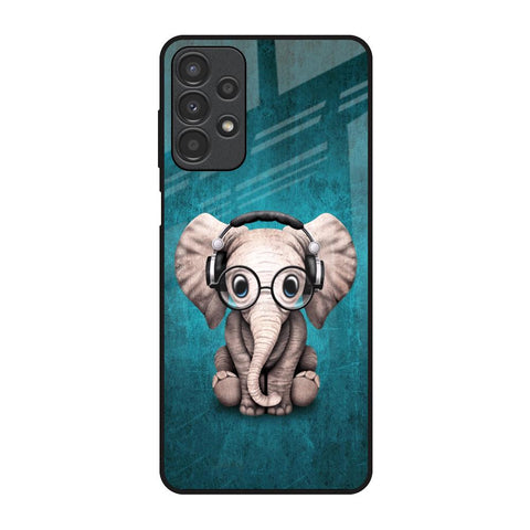 Adorable Baby Elephant Glossy Case For Samsung Galaxy A13