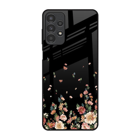Floating Floral Print Glossy Case for Samsung Galaxy A13