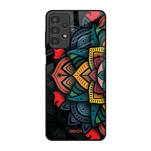 Retro Gorgeous Flower Glossy Case for Samsung Galaxy A13