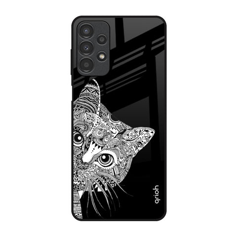 Kitten Mandala Glossy Case for Samsung Galaxy A13