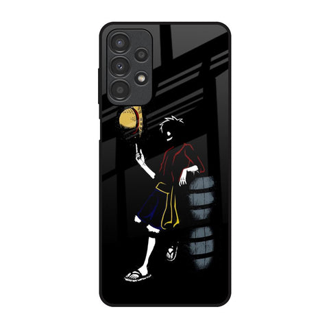 Luffy Line Art Glossy Case for Samsung Galaxy A13