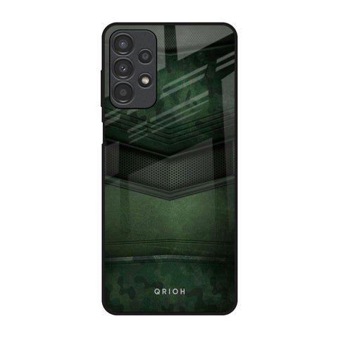 Green Leather Glossy Case for Samsung Galaxy A13