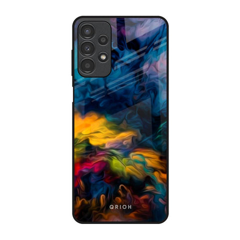 Multicolor Oil Painting Glossy Case for Samsung Galaxy A13