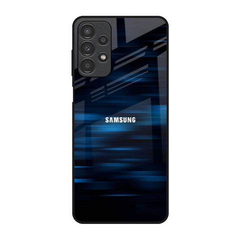 Blue Rough Abstract Glossy Case for Samsung Galaxy A13