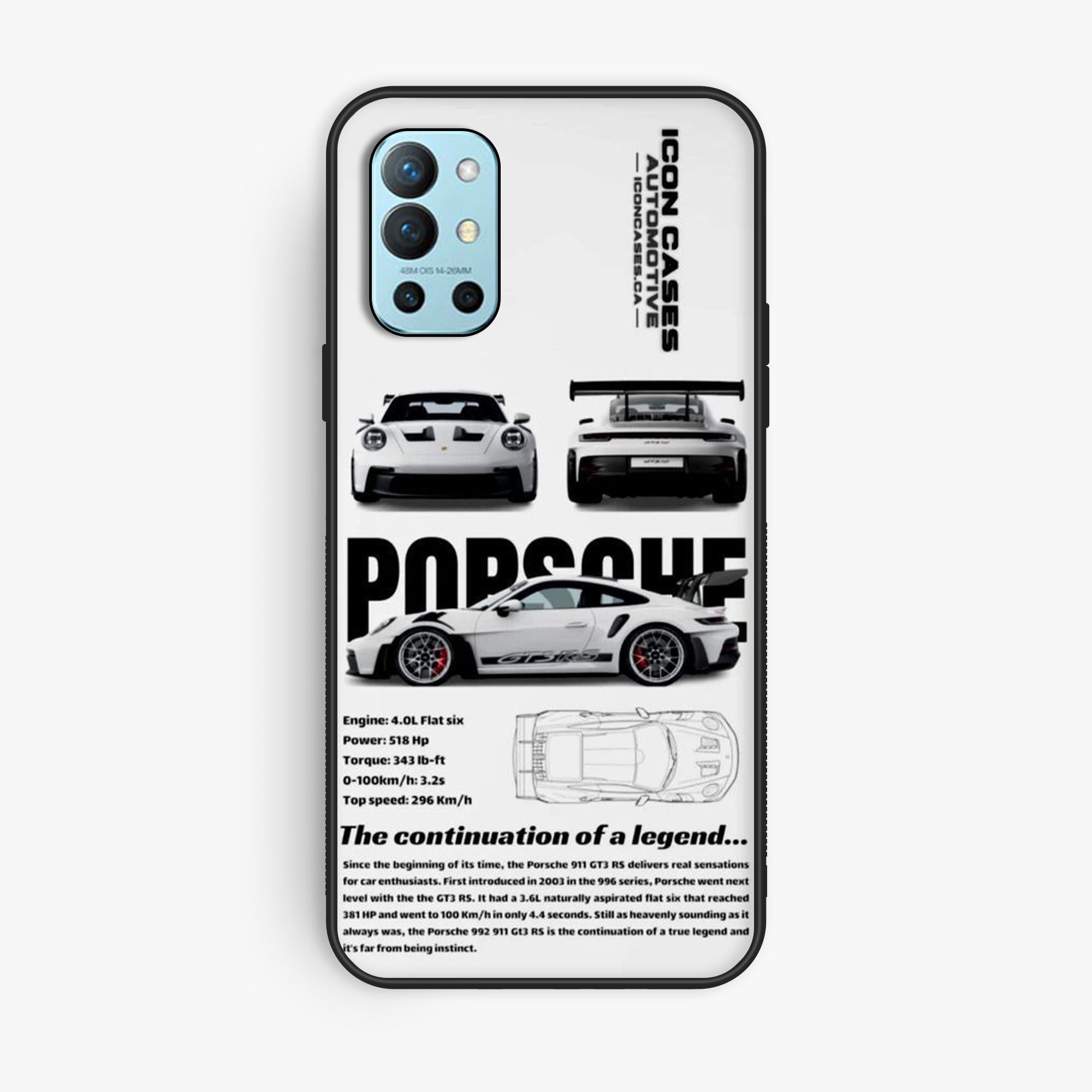 OnePlus 9R - Wallpaper 100 - Premium Printed Glossy Phone Case