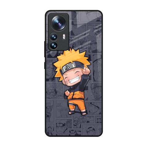 Orange Chubby Glossy Case for Mi 12 Pro 5G