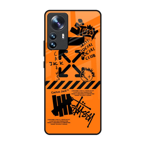 Anti Social Club Glossy Case for Mi 12 Pro 5G