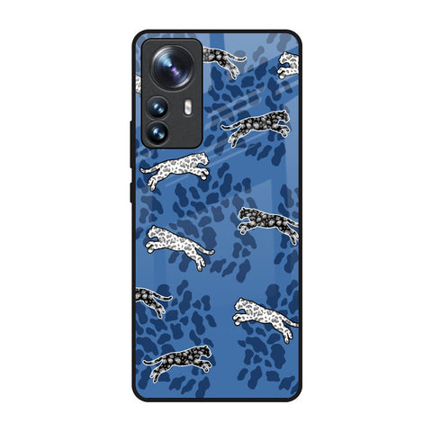 Blue Cheetah Glossy Case for Mi 12 Pro 5G