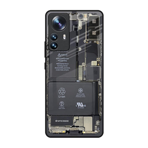 Skeleton Inside Glossy Case for Mi 12 Pro 5G