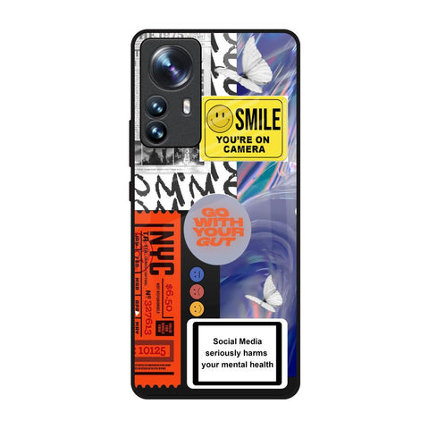 Smile for Camera Glossy Case for Mi 12 Pro 5G
